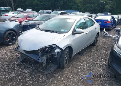 2015 Toyota Corolla S Plus from USA, damaged, VIN 2T1BURHE6FC462093